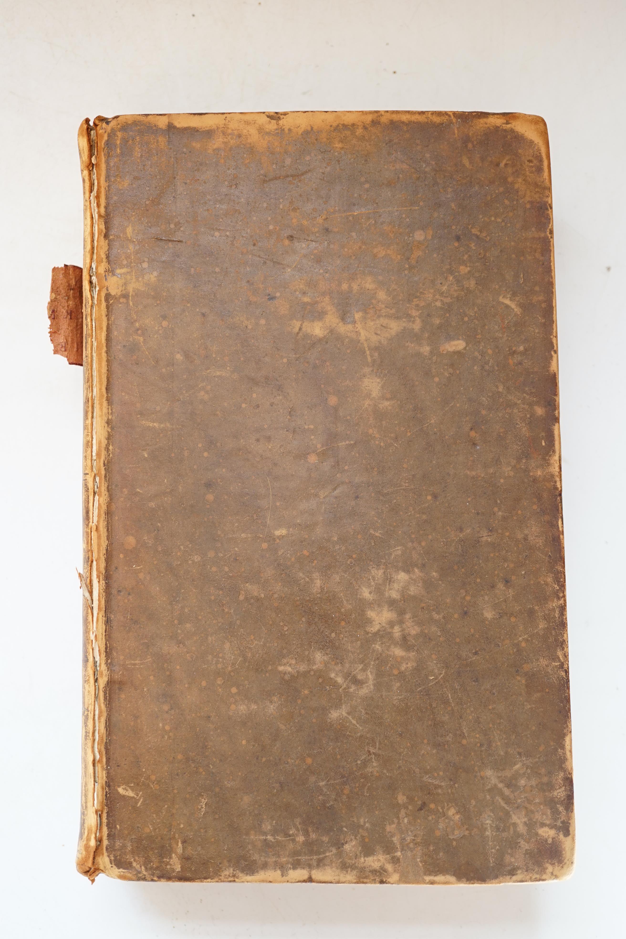 Maton, William George - Observations Relative Chiefly to the Natural History, Picturesque Scenery, and Antiquities of the Western Counties of England, Made in the Years 1794 and 1796, 2 vols. in one, 8vo, calf, front boa